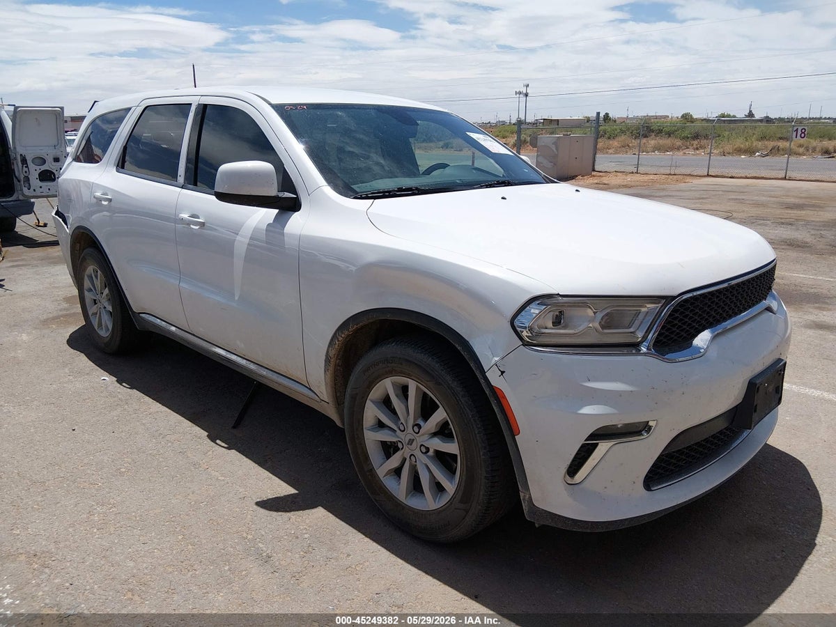 2021 DODGE DURANGO SXT RWD