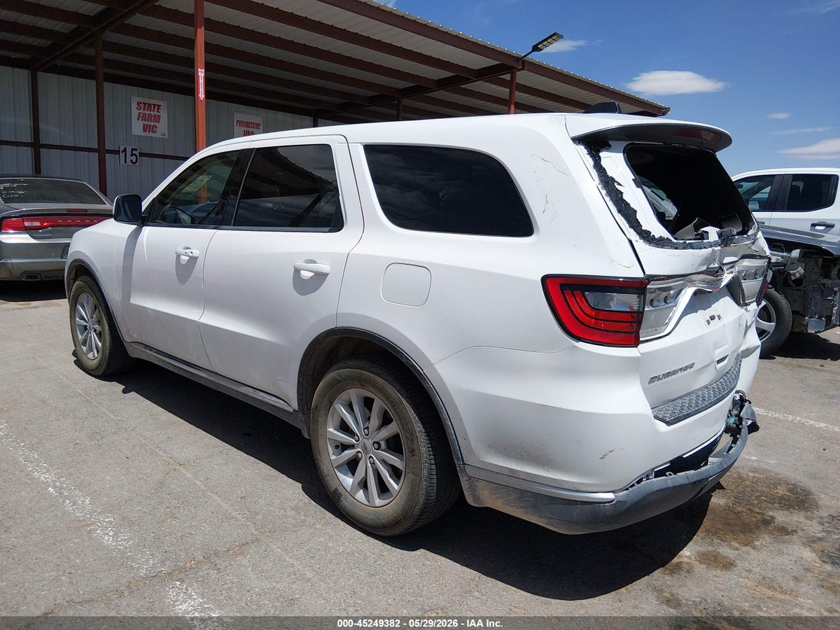 2021 DODGE DURANGO SXT RWD — снимка 3