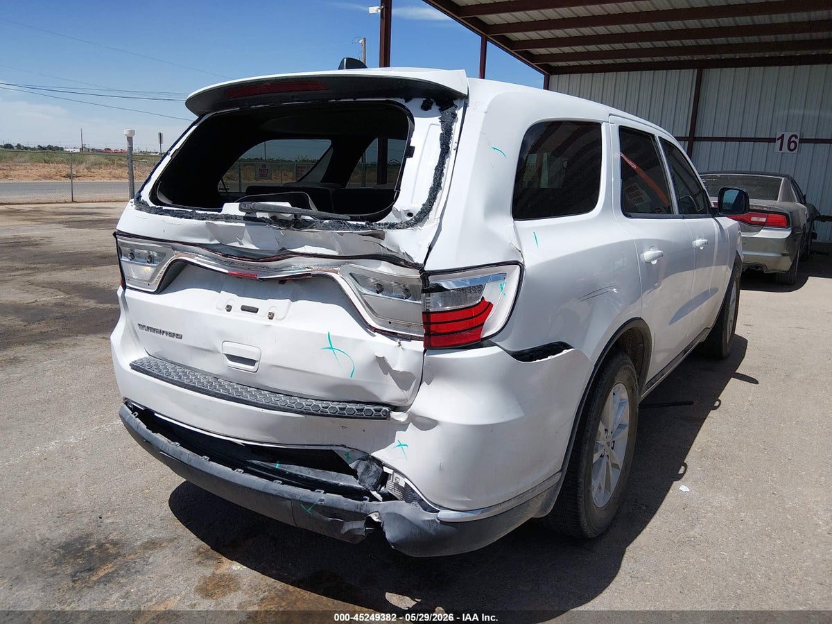 2021 DODGE DURANGO SXT RWD — снимка 4