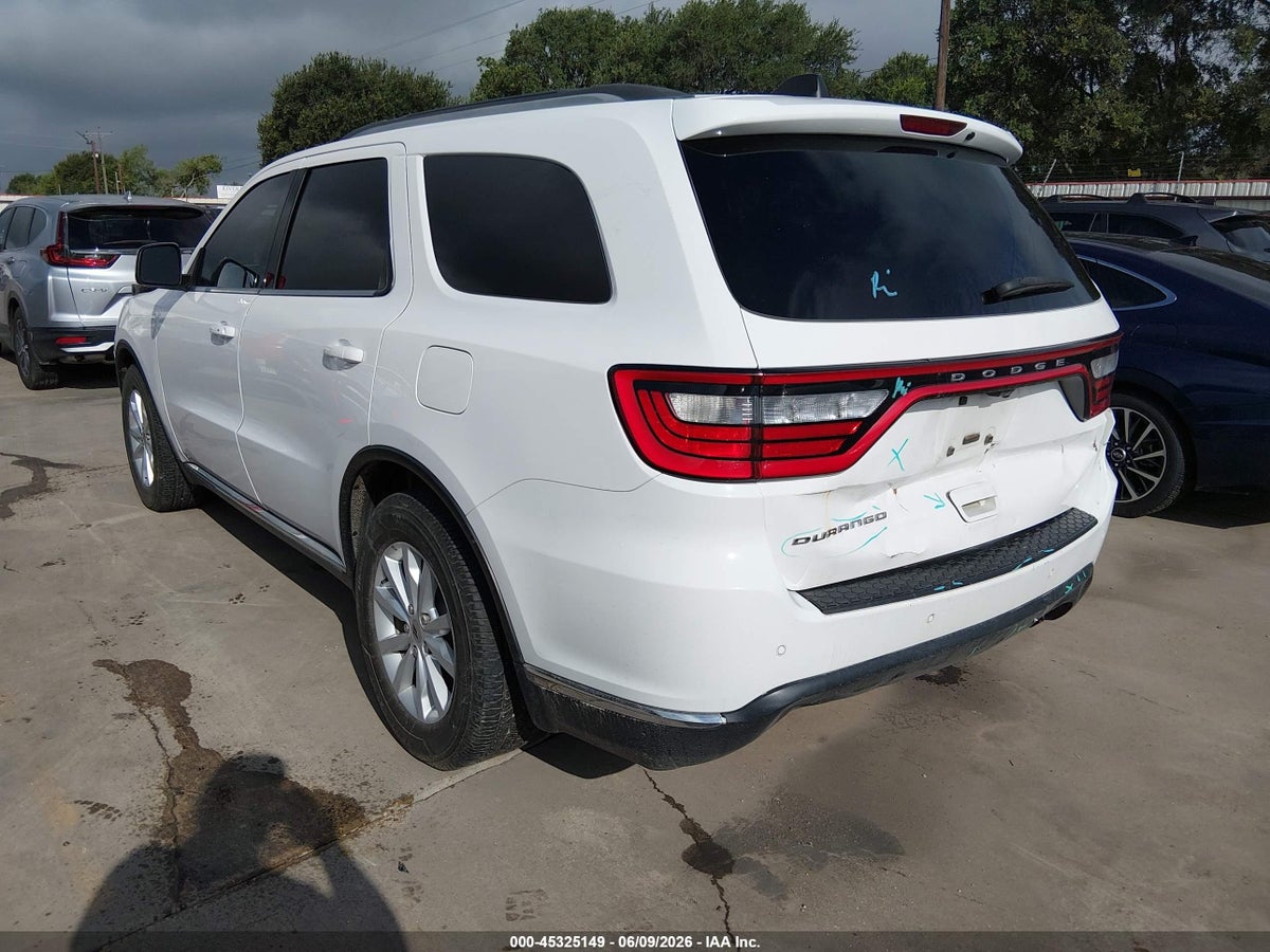 2020 DODGE DURANGO SXT PLUS RWD — снимка 3