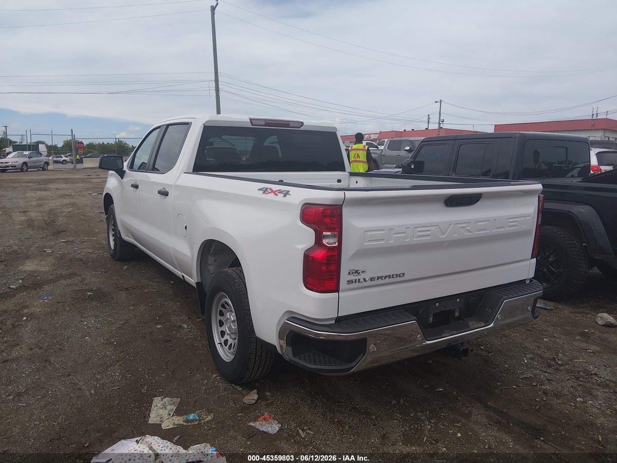 2023 CHEVROLET SILVERADO 1500 4WD STANDARD BED WT — снимка 3