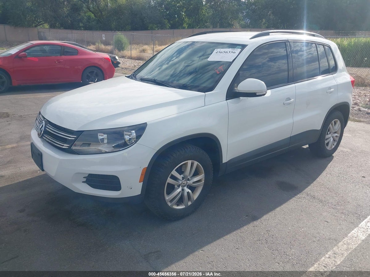 2016 VOLKSWAGEN TIGUAN S — снимка 2