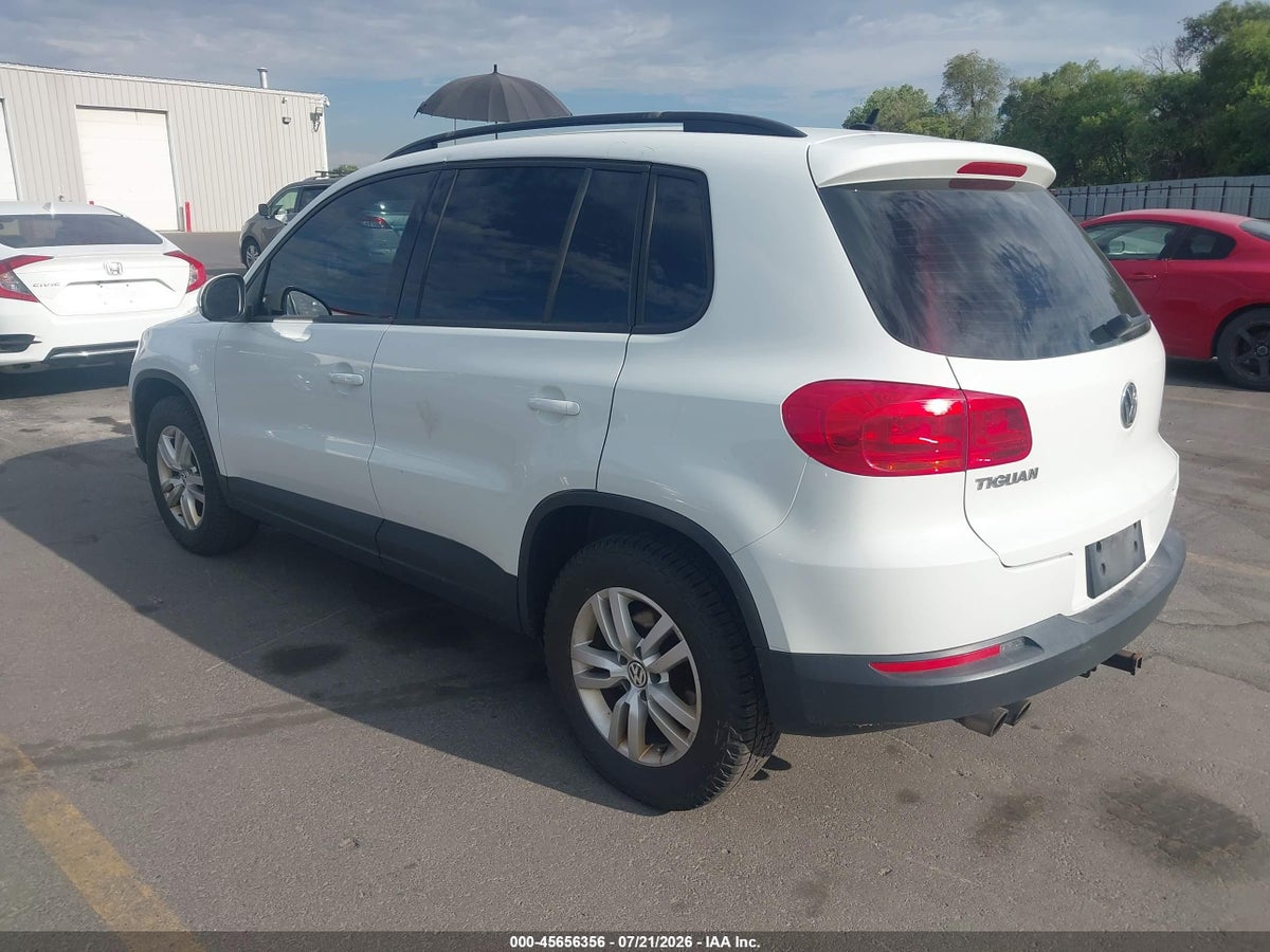 2016 VOLKSWAGEN TIGUAN S — снимка 3