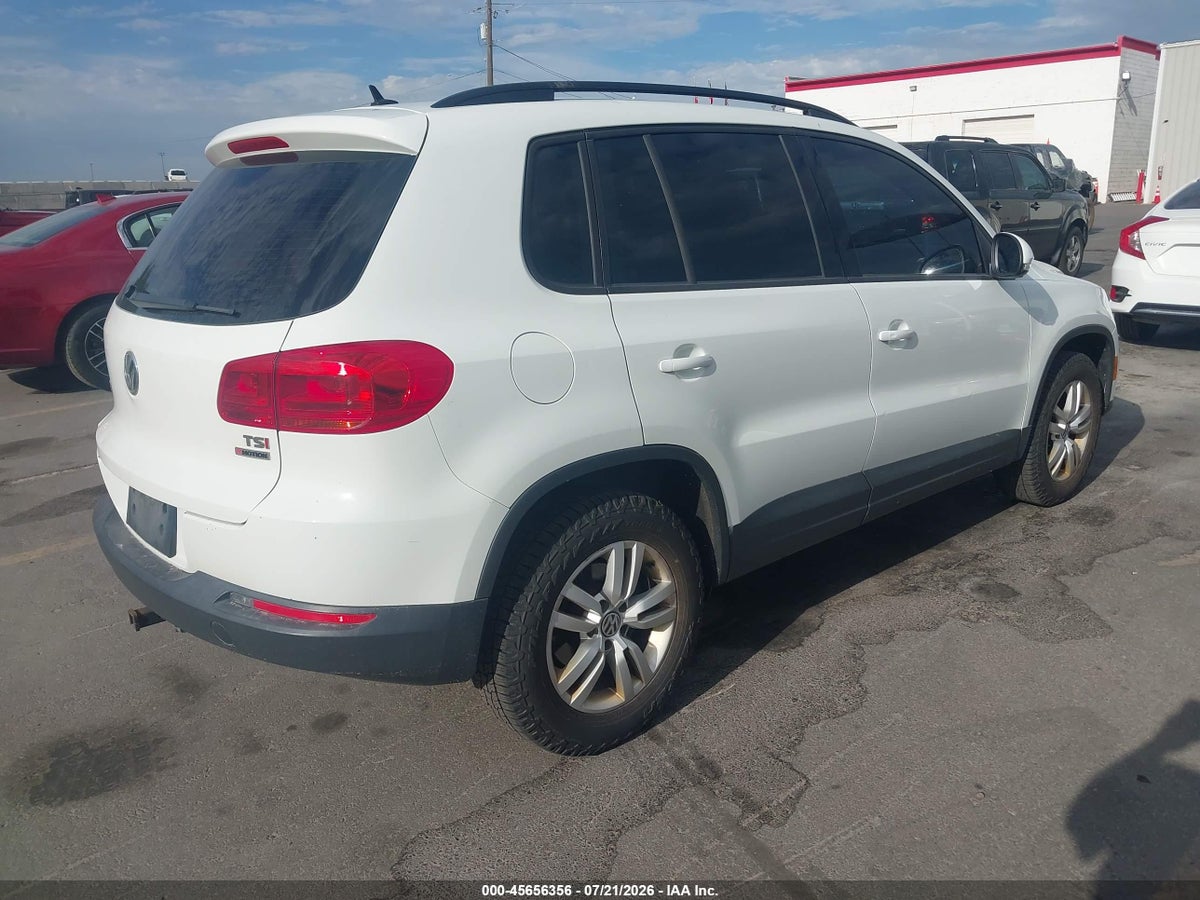 2016 VOLKSWAGEN TIGUAN S — снимка 4