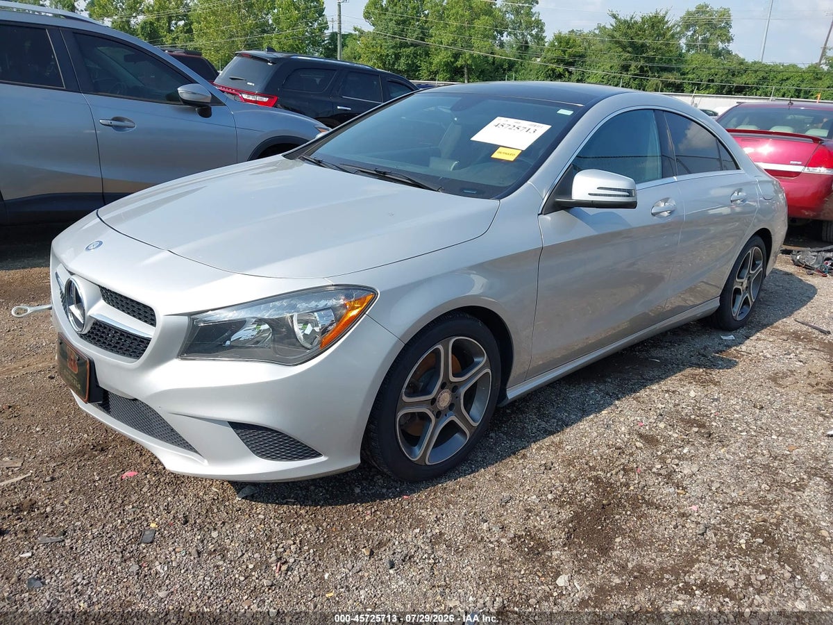 2014 MERCEDES-BENZ CLA 250 — снимка 2