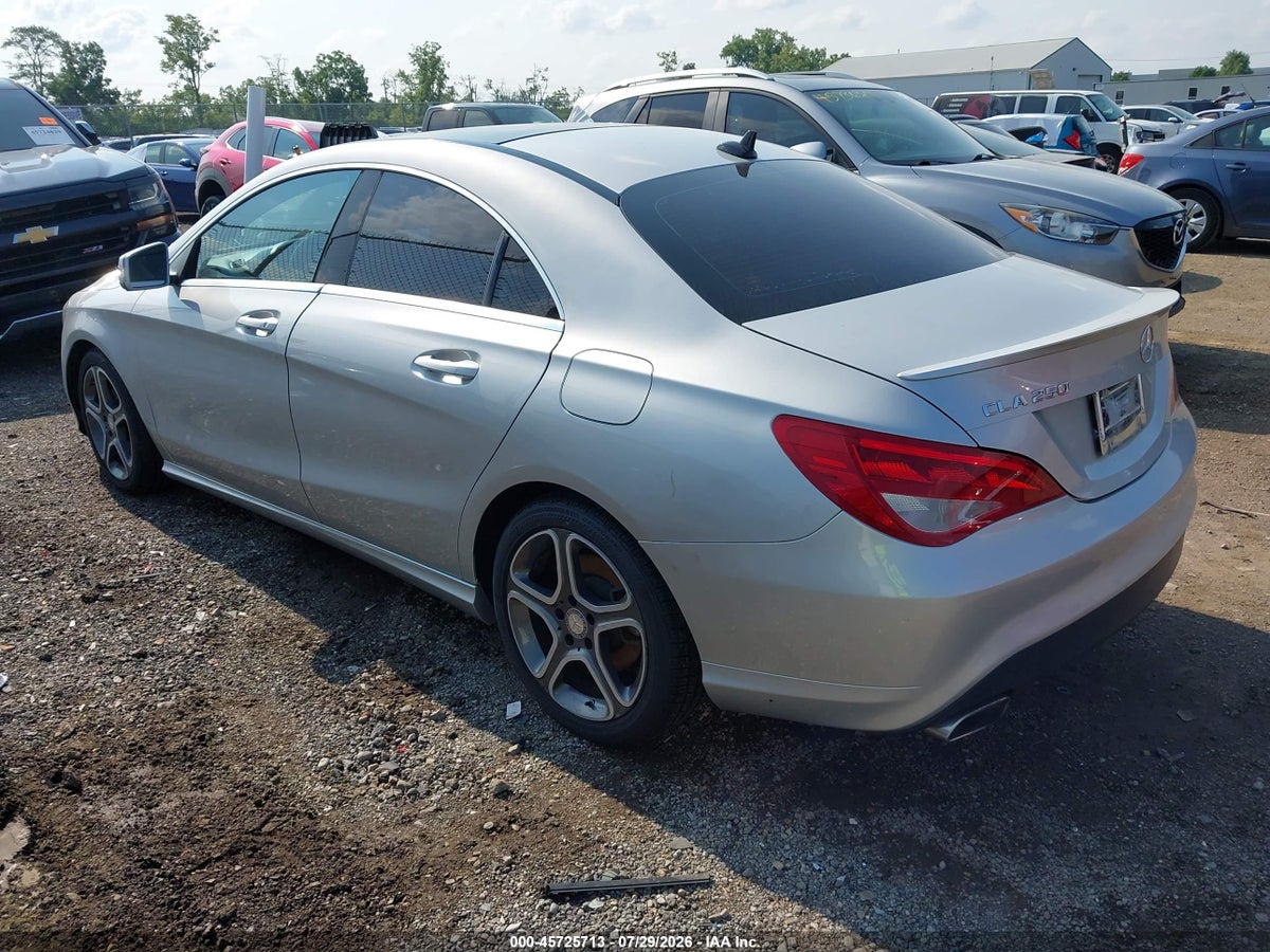 2014 MERCEDES-BENZ CLA 250 — снимка 3