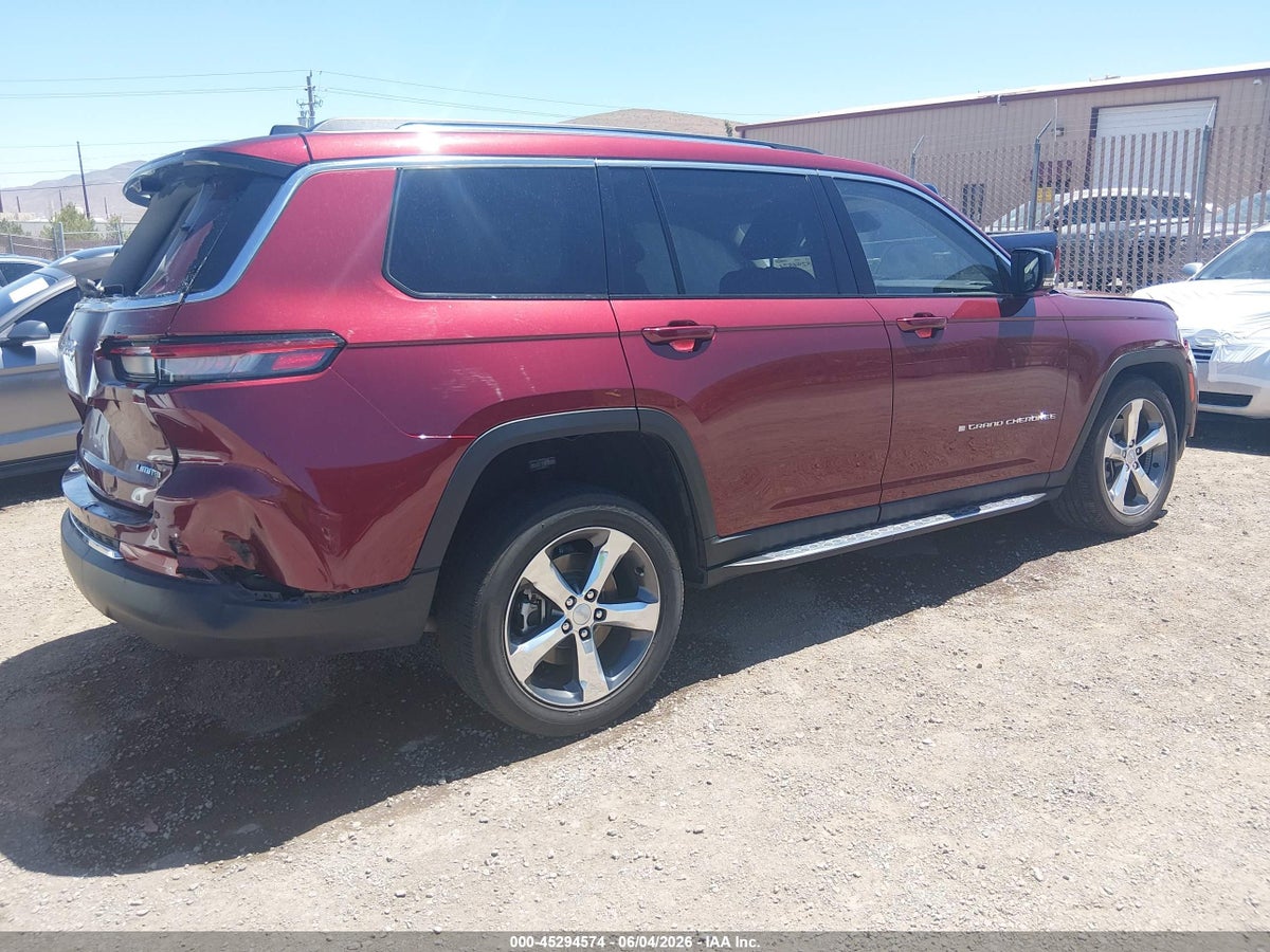2022 JEEP GRAND CHEROKEE L LIMITED 4X4 — снимка 4