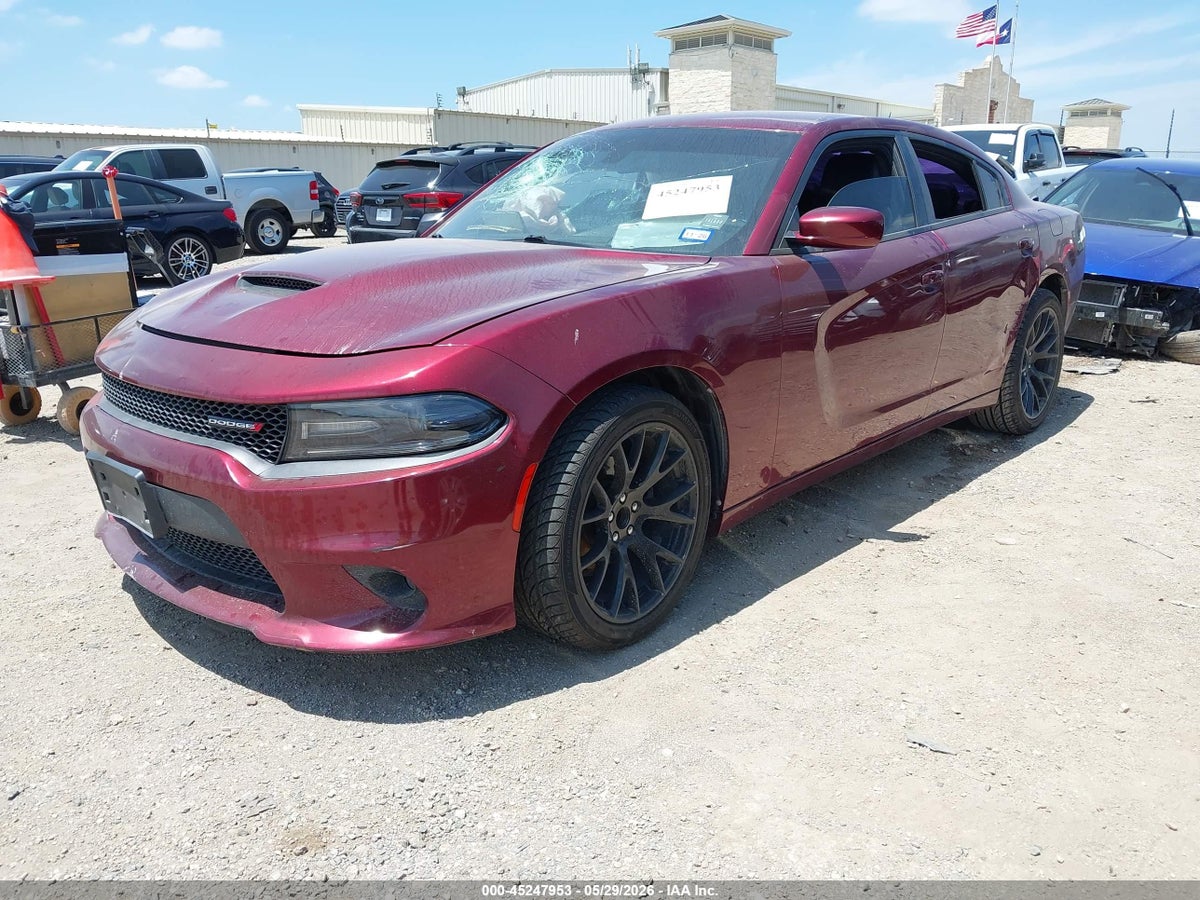 2019 DODGE CHARGER SXT RWD — снимка 2