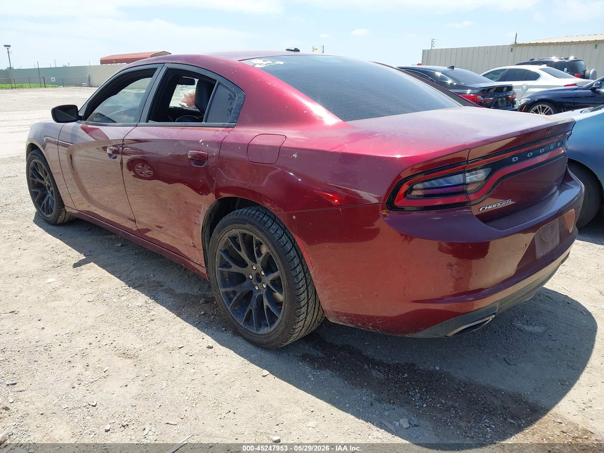 2019 DODGE CHARGER SXT RWD — снимка 3