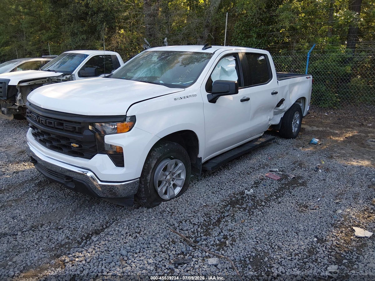 2024 CHEVROLET SILVERADO 1500 4WD STANDARD BED WT — снимка 2