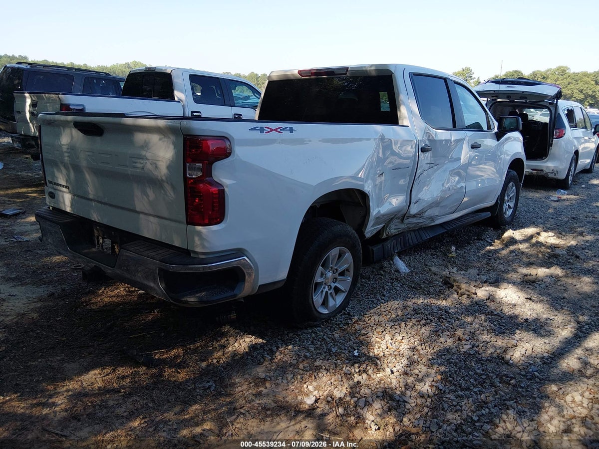 2024 CHEVROLET SILVERADO 1500 4WD STANDARD BED WT — снимка 4