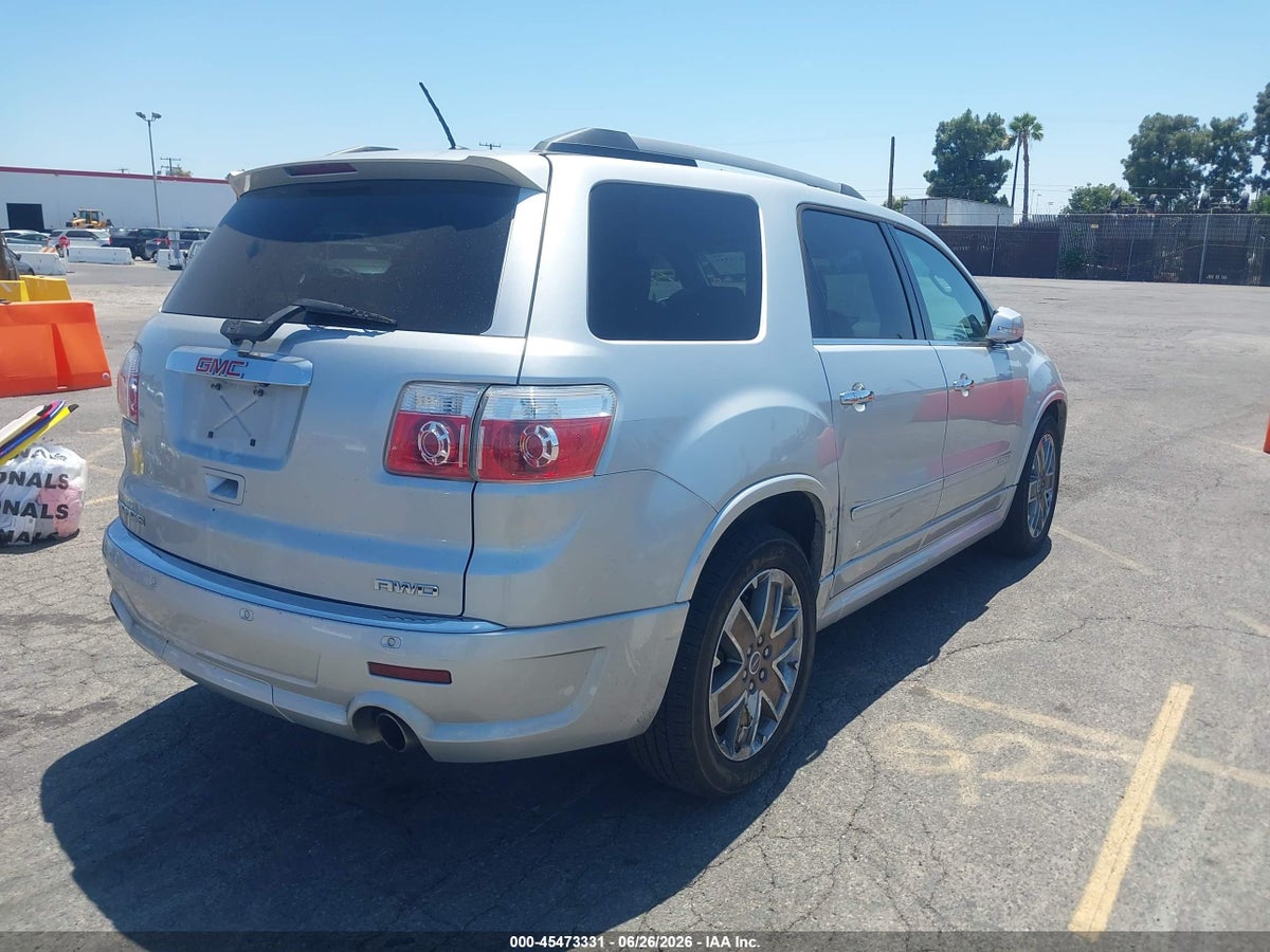 2012 GMC ACADIA DENALI — снимка 4