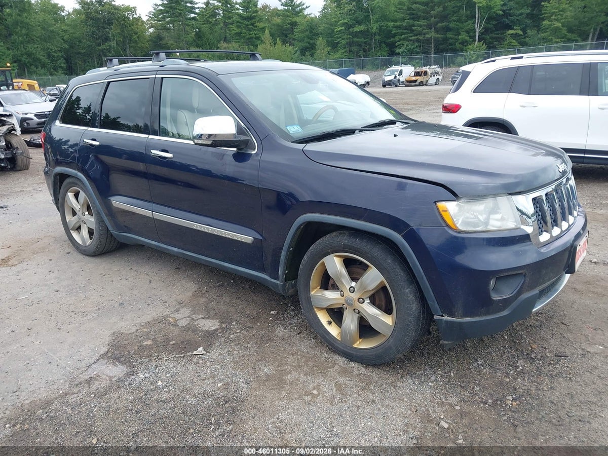2012 JEEP GRAND CHEROKEE OVERLAND
