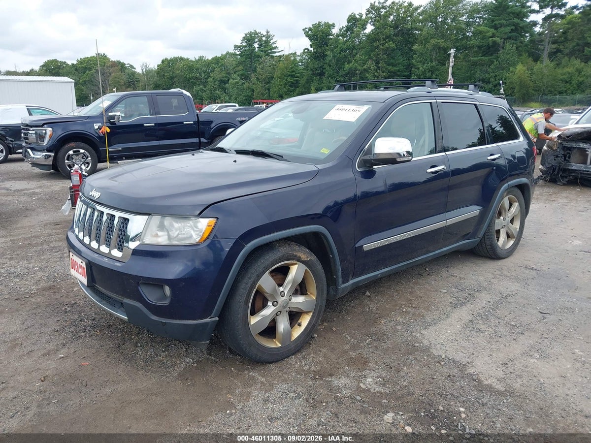 2012 JEEP GRAND CHEROKEE OVERLAND — снимка 2
