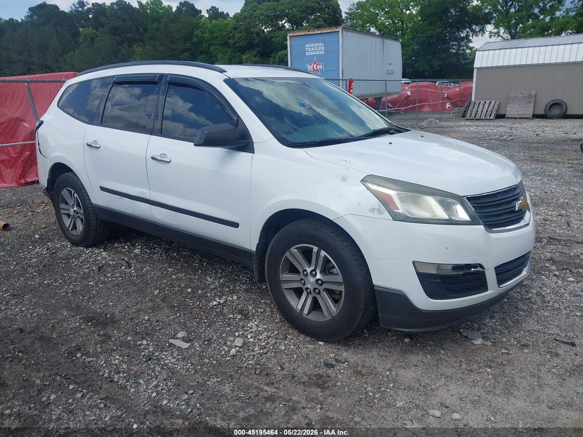 2017 CHEVROLET TRAVERSE LS