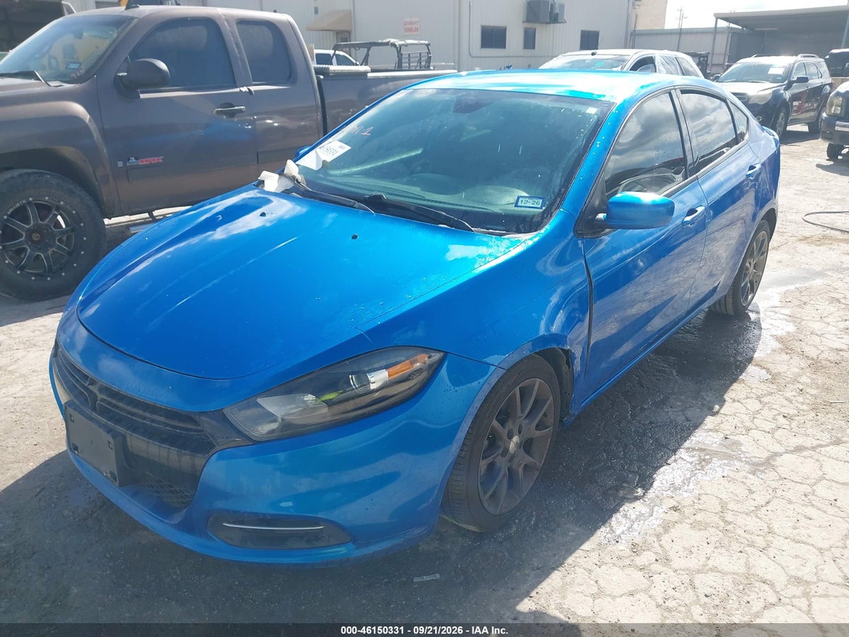 2016 DODGE DART SE — снимка 2
