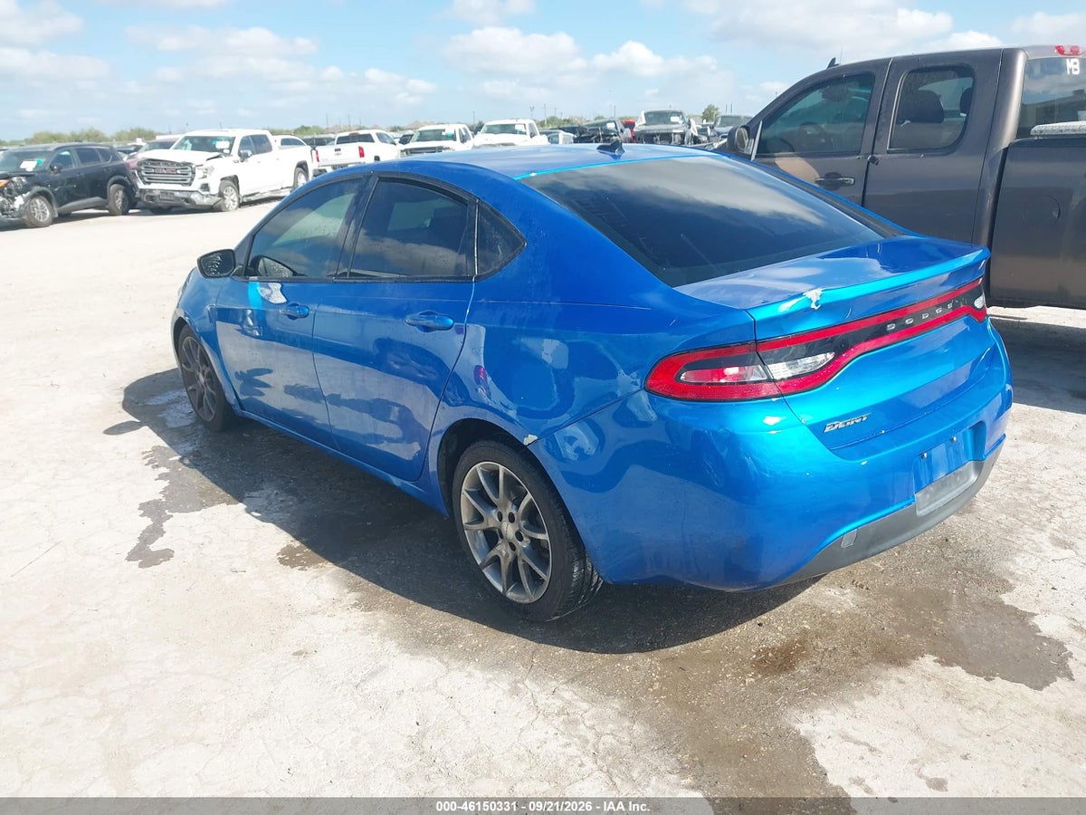 2016 DODGE DART SE — снимка 3