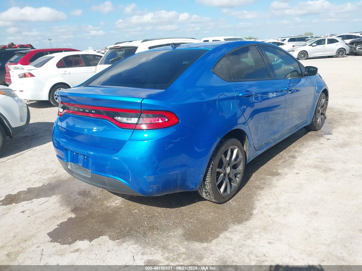 2016 DODGE DART SE — снимка 4