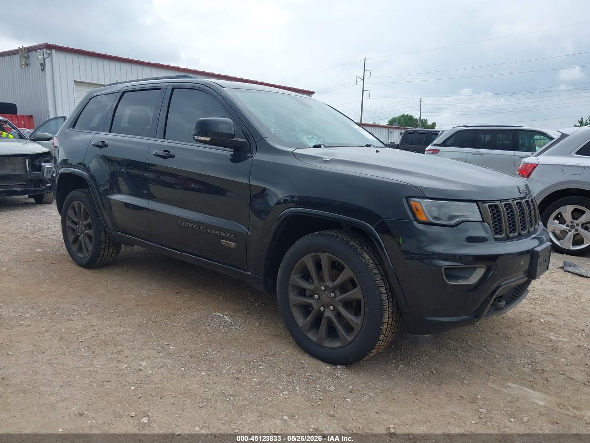 2016 JEEP GRAND CHEROKEE LIMITED 75TH ANNIVERSARY