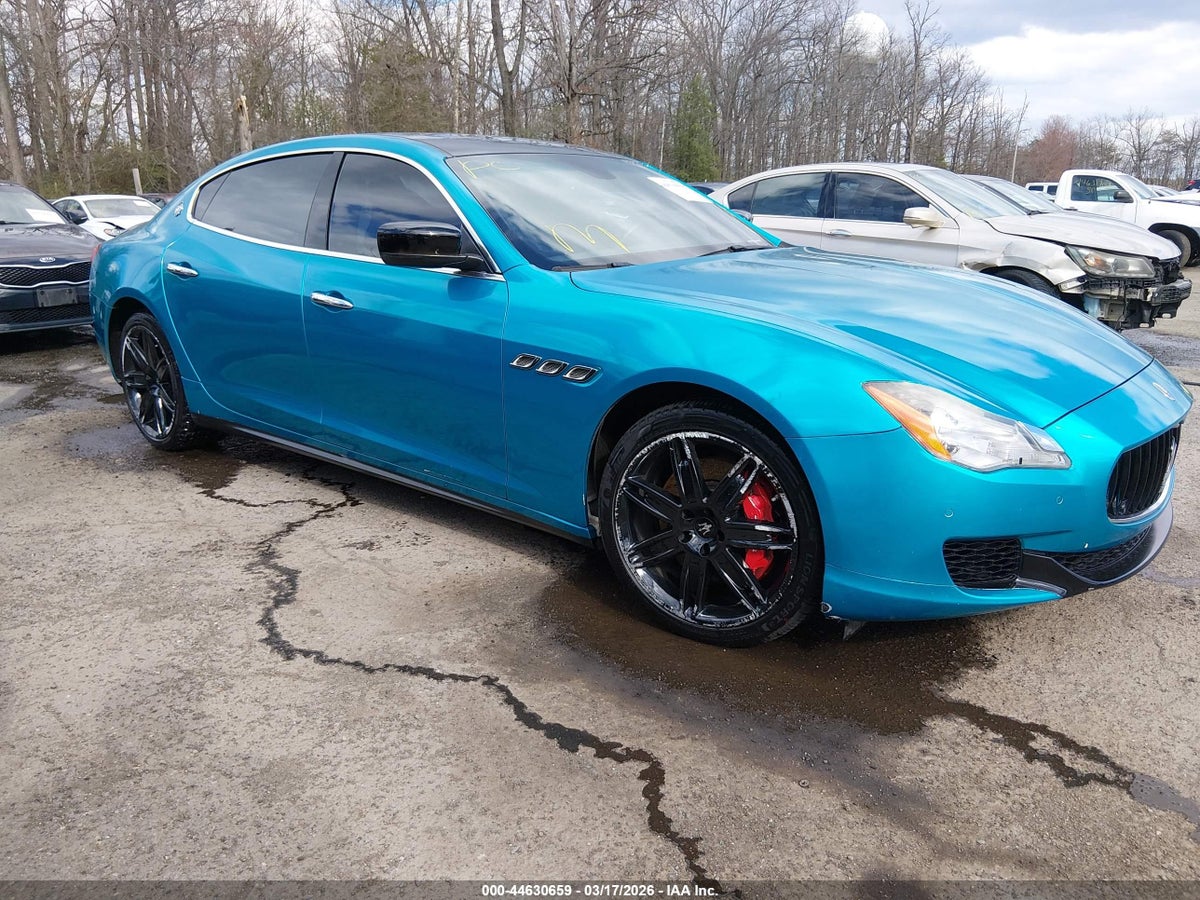 2015 MASERATI QUATTROPORTE S Q4