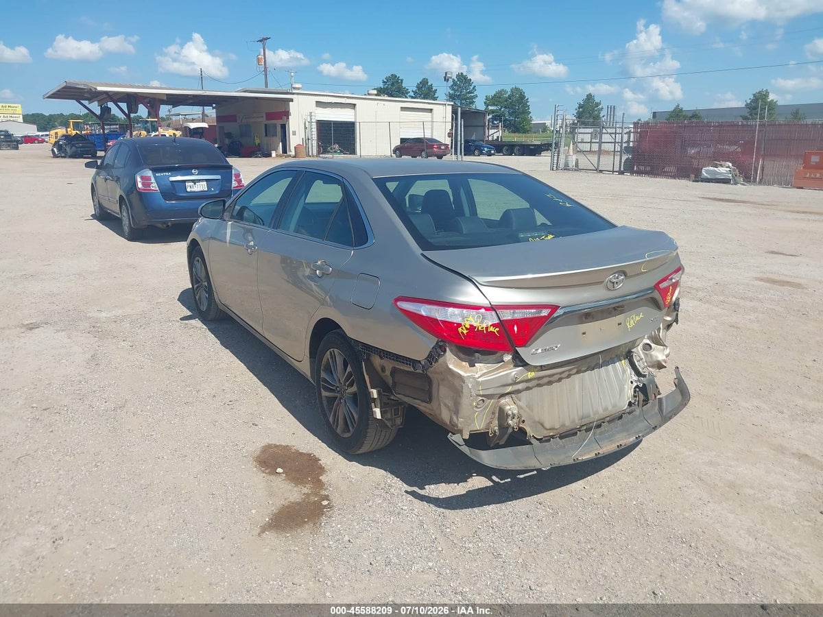 2015 TOYOTA CAMRY SE — снимка 3