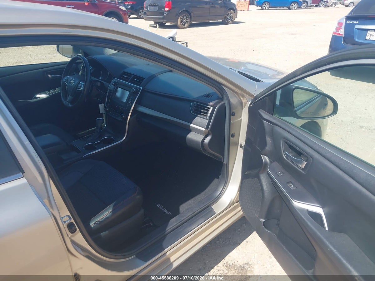 2015 TOYOTA CAMRY SE — снимка 5