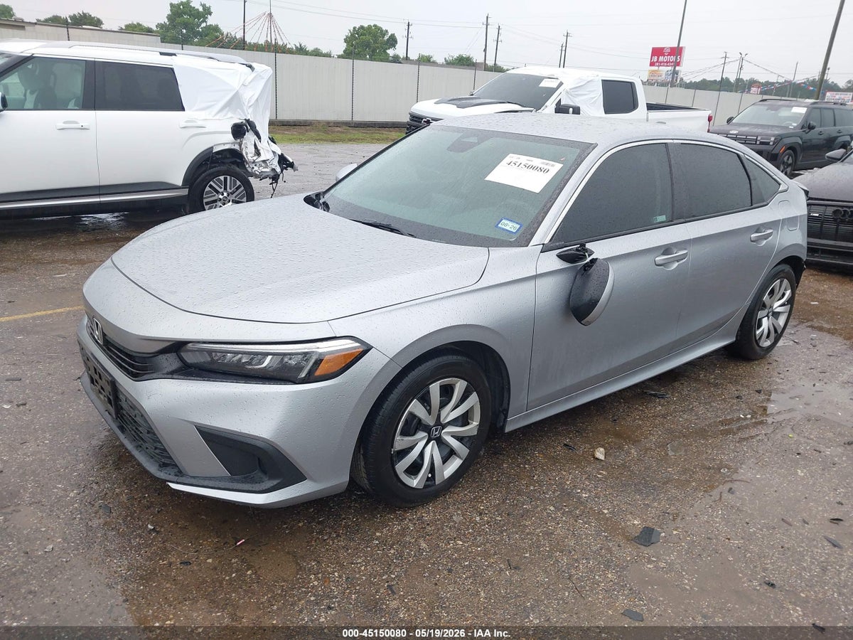 2023 HONDA CIVIC LX — снимка 2