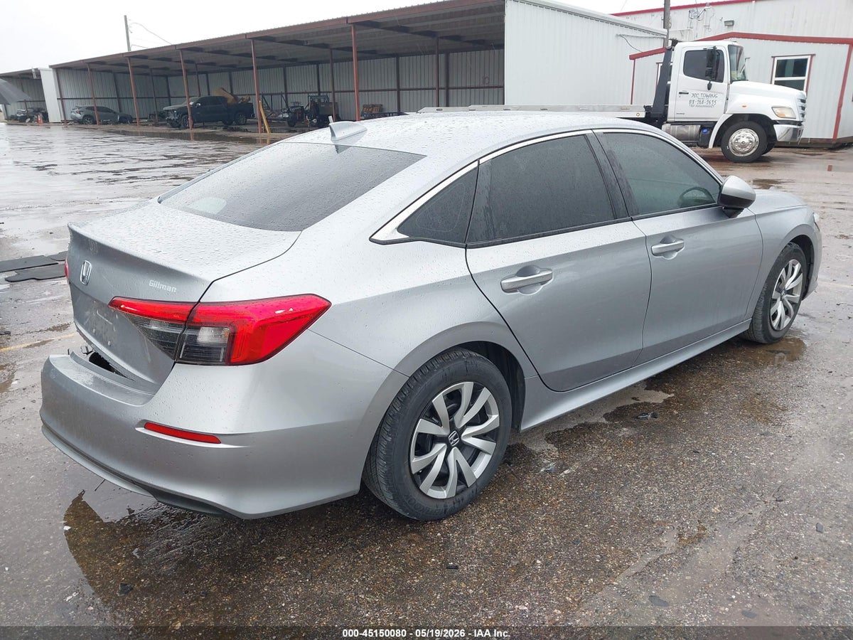 2023 HONDA CIVIC LX — снимка 4