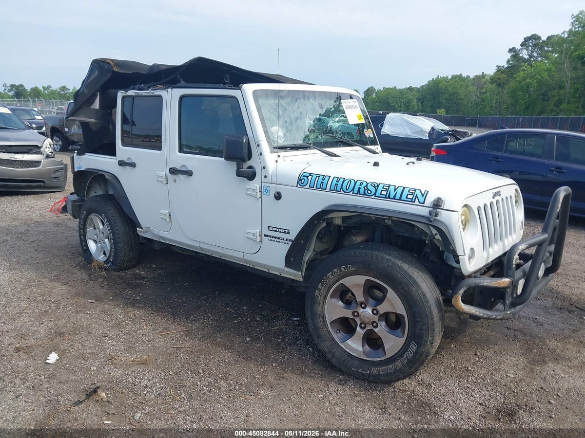 2016 JEEP WRANGLER UNLIMITED SPORT