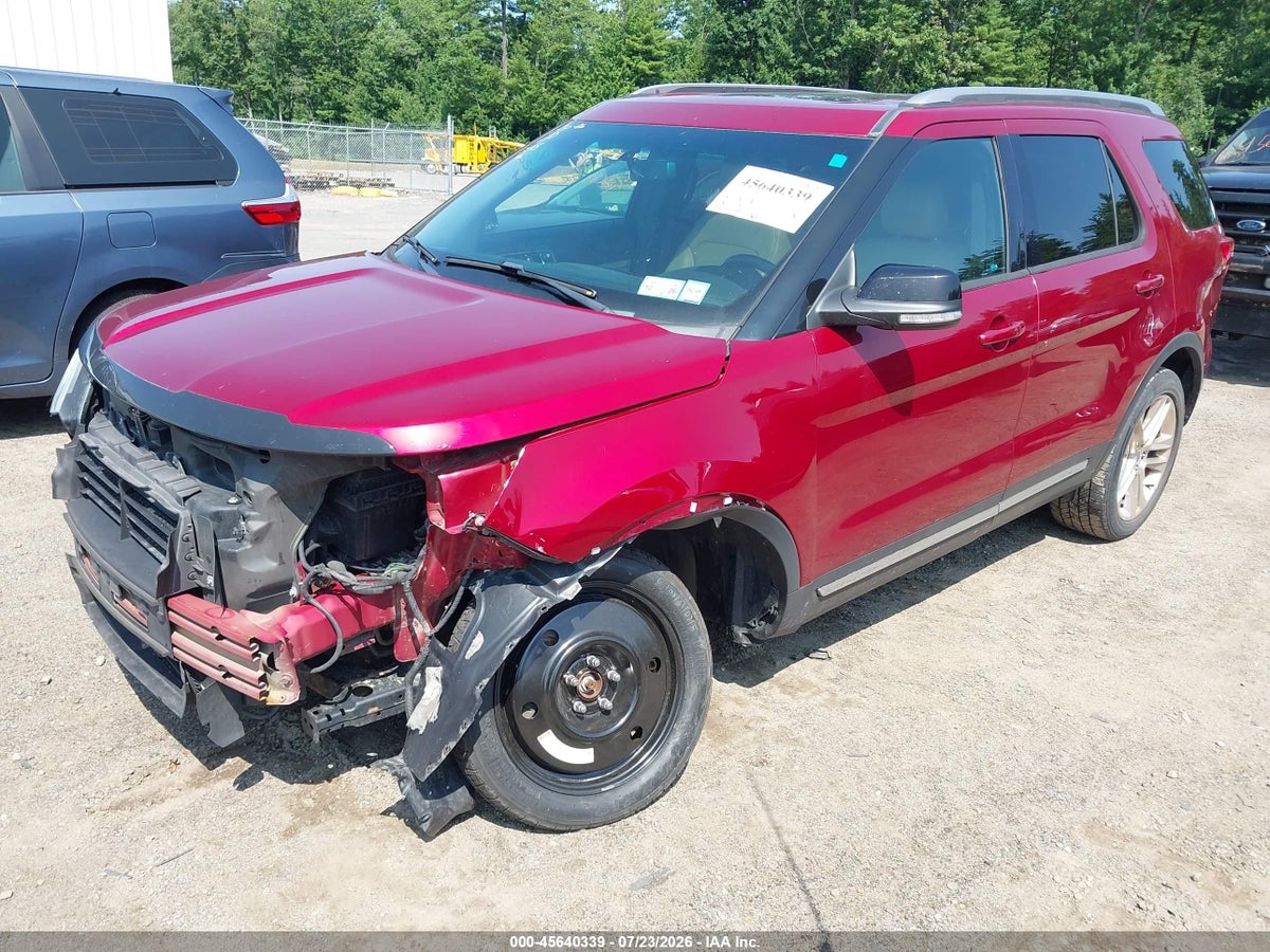 2016 FORD EXPLORER XLT — снимка 2