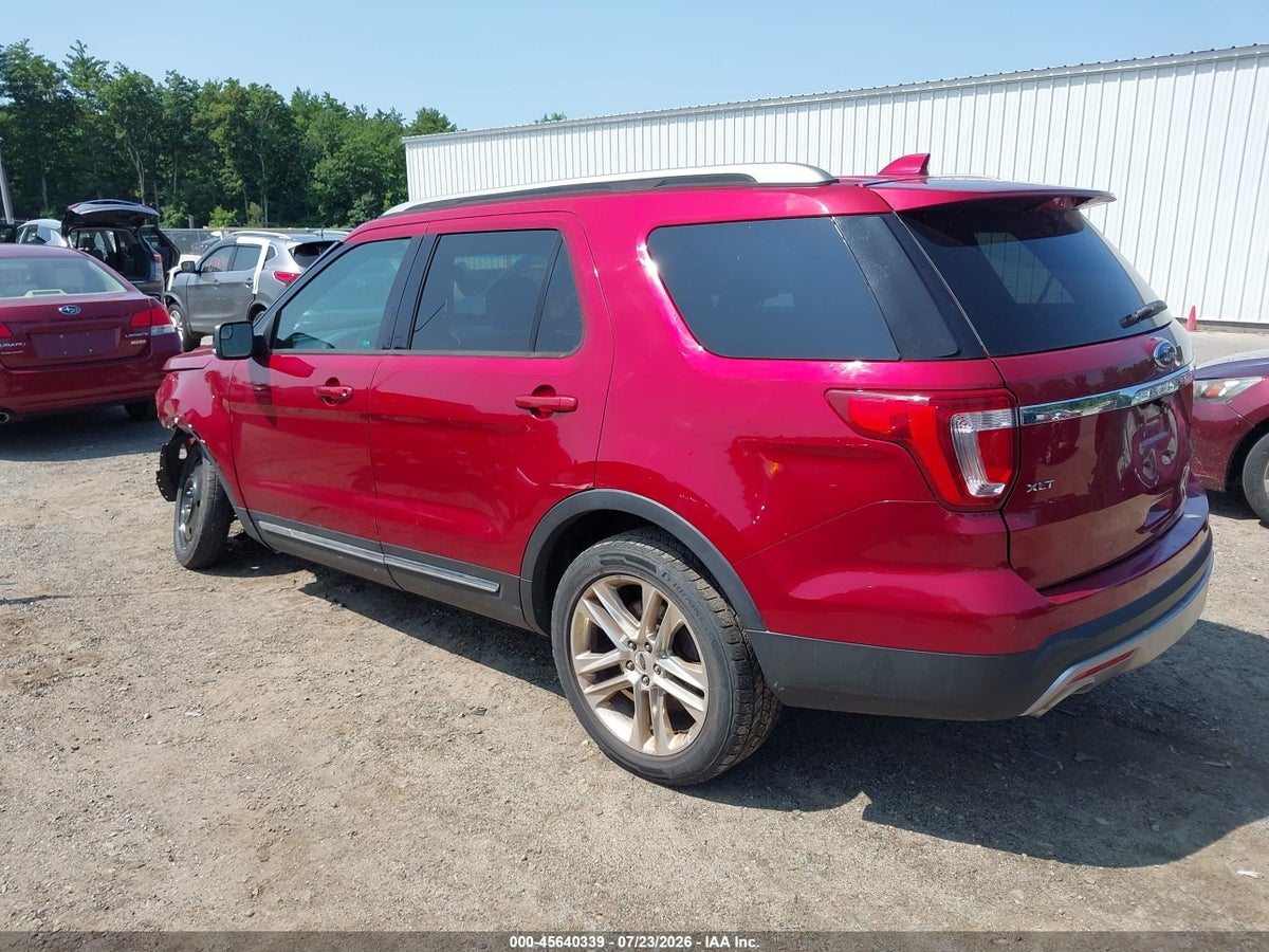 2016 FORD EXPLORER XLT — снимка 3
