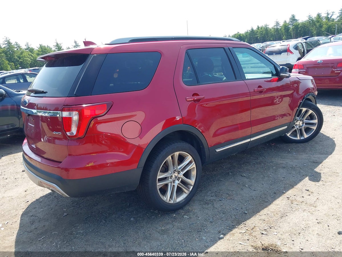 2016 FORD EXPLORER XLT — снимка 4