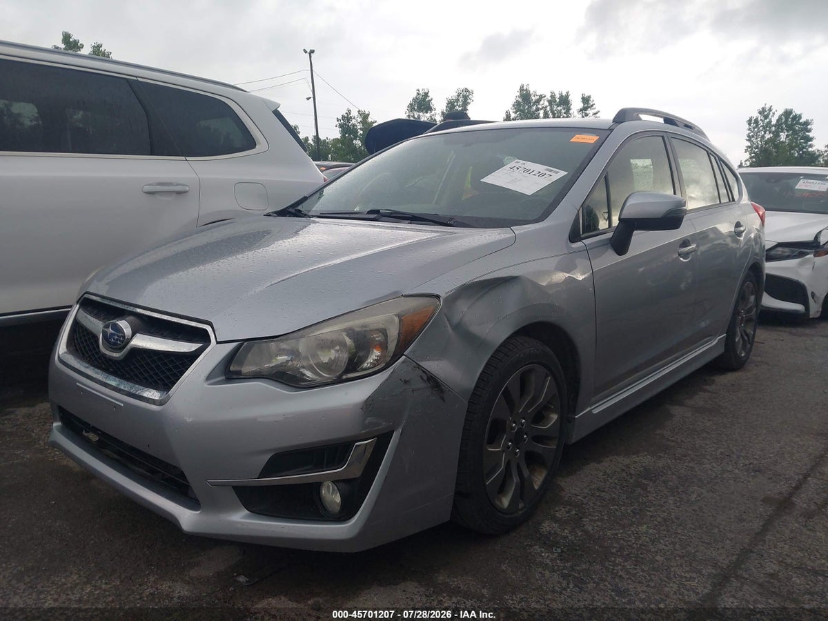 2016 SUBARU IMPREZA 2.0I SPORT PREMIUM — снимка 2