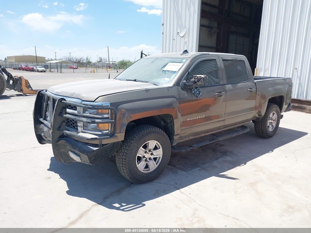 2015 CHEVROLET SILVERADO 1500 1LT — снимка 2