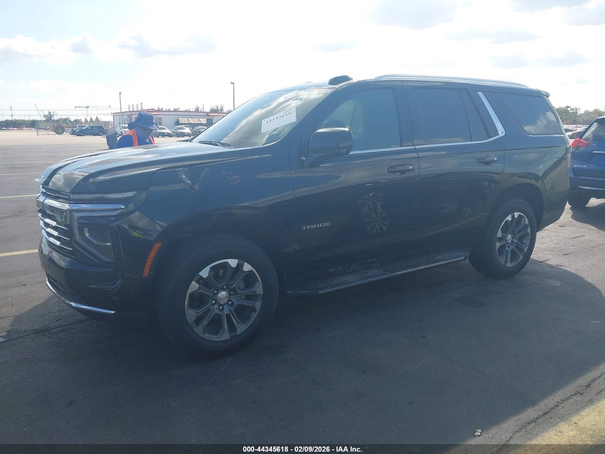 2025 CHEVROLET TAHOE 2WD LT — снимка 2
