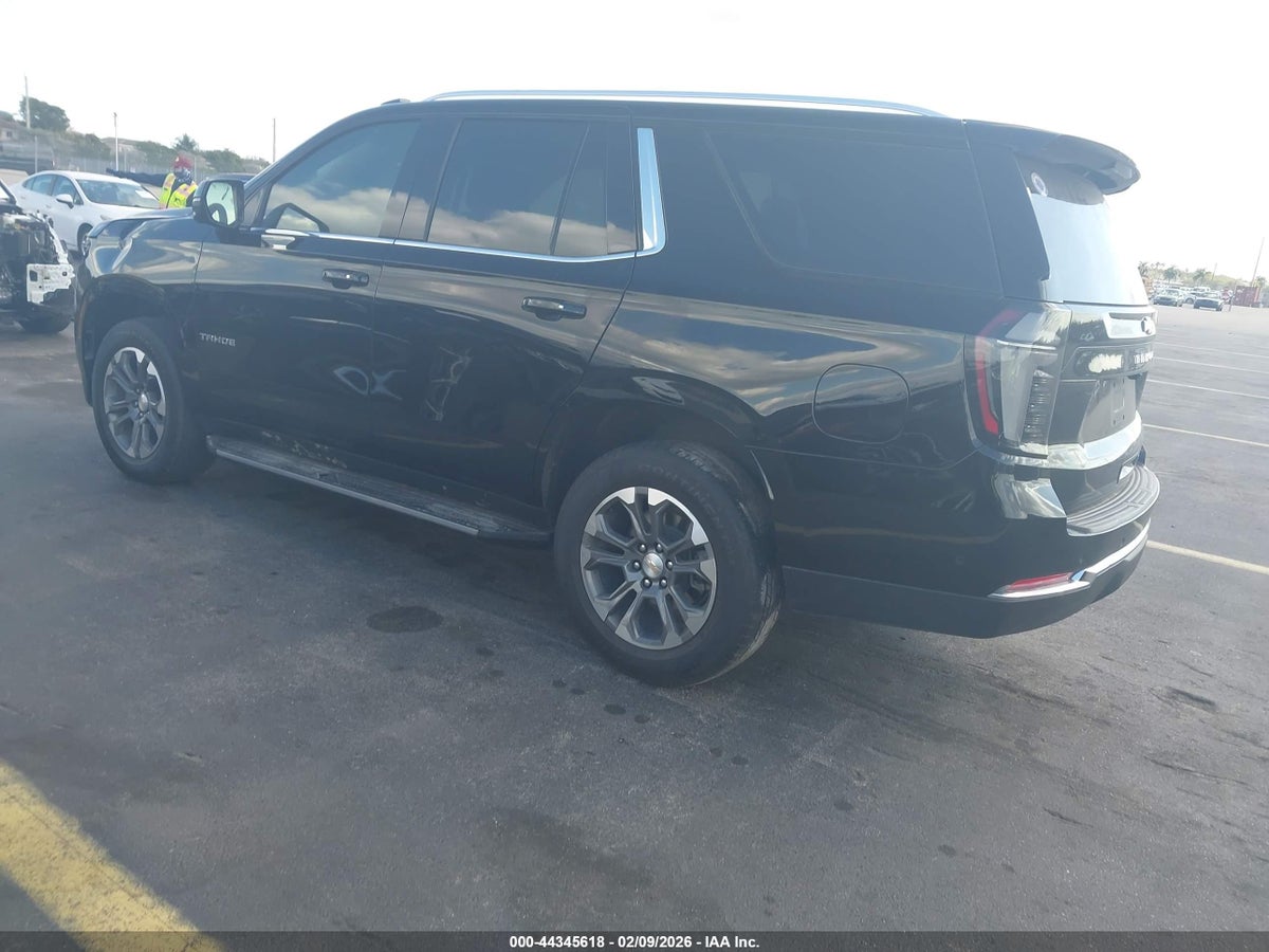 2025 CHEVROLET TAHOE 2WD LT — снимка 3