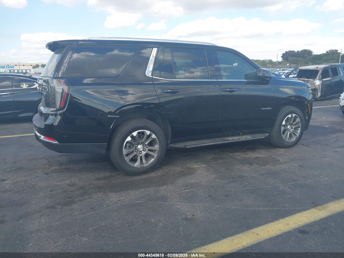 2025 CHEVROLET TAHOE 2WD LT — снимка 4