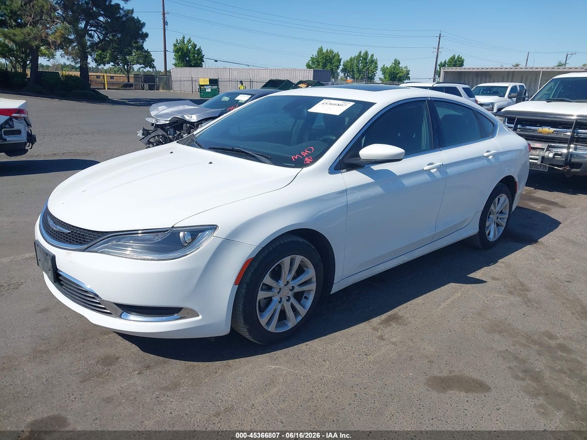 2015 CHRYSLER 200 LIMITED — снимка 2