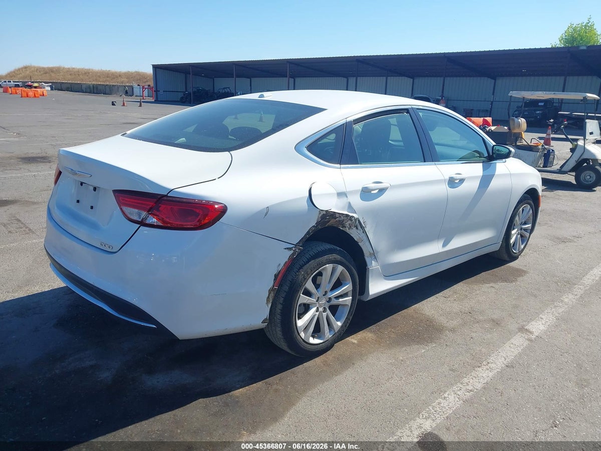 2015 CHRYSLER 200 LIMITED — снимка 4