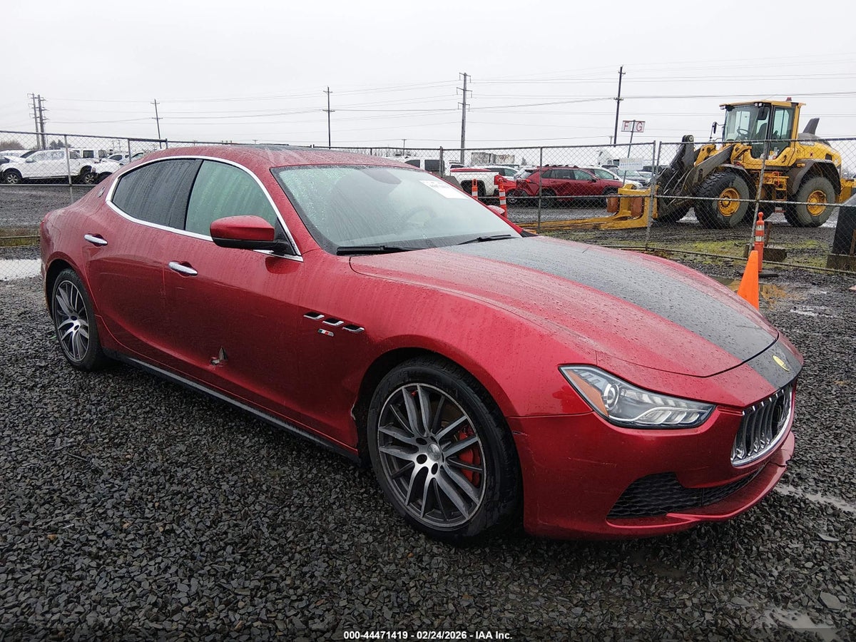 2017 MASERATI GHIBLI