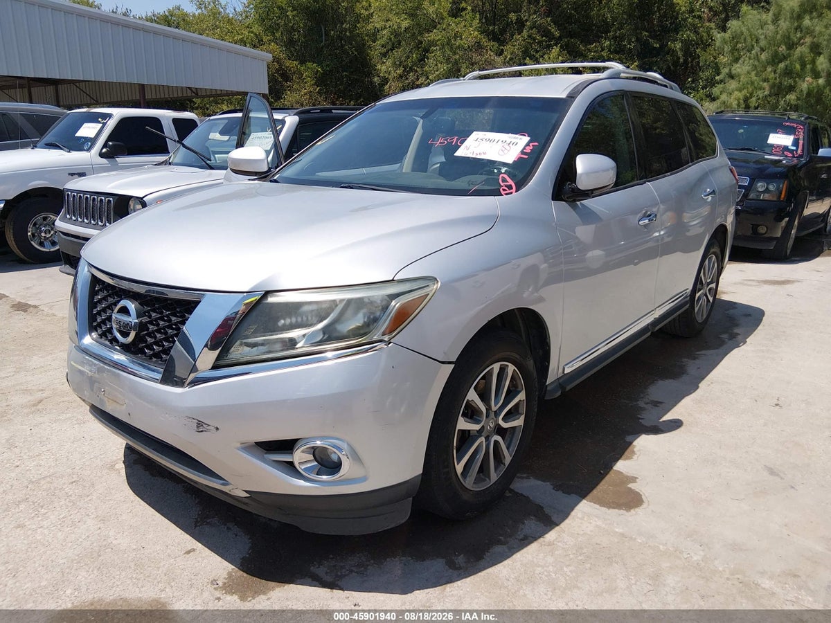2014 NISSAN PATHFINDER SL — снимка 2
