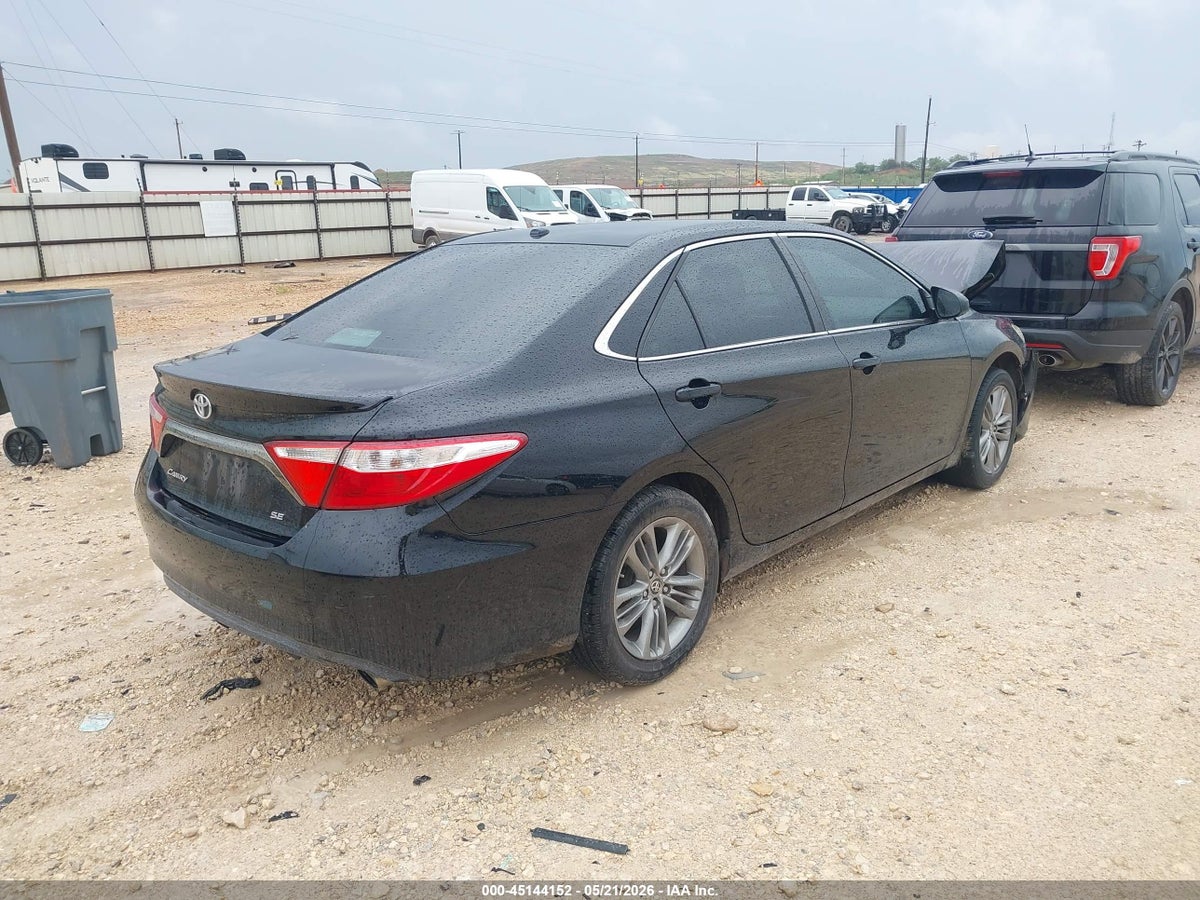 2015 TOYOTA CAMRY SE — снимка 4