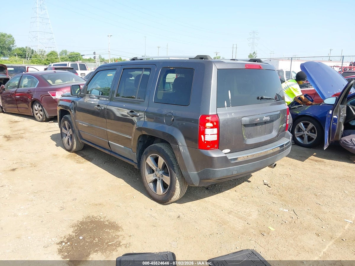2017 JEEP PATRIOT HIGH ALTITUDE — снимка 3