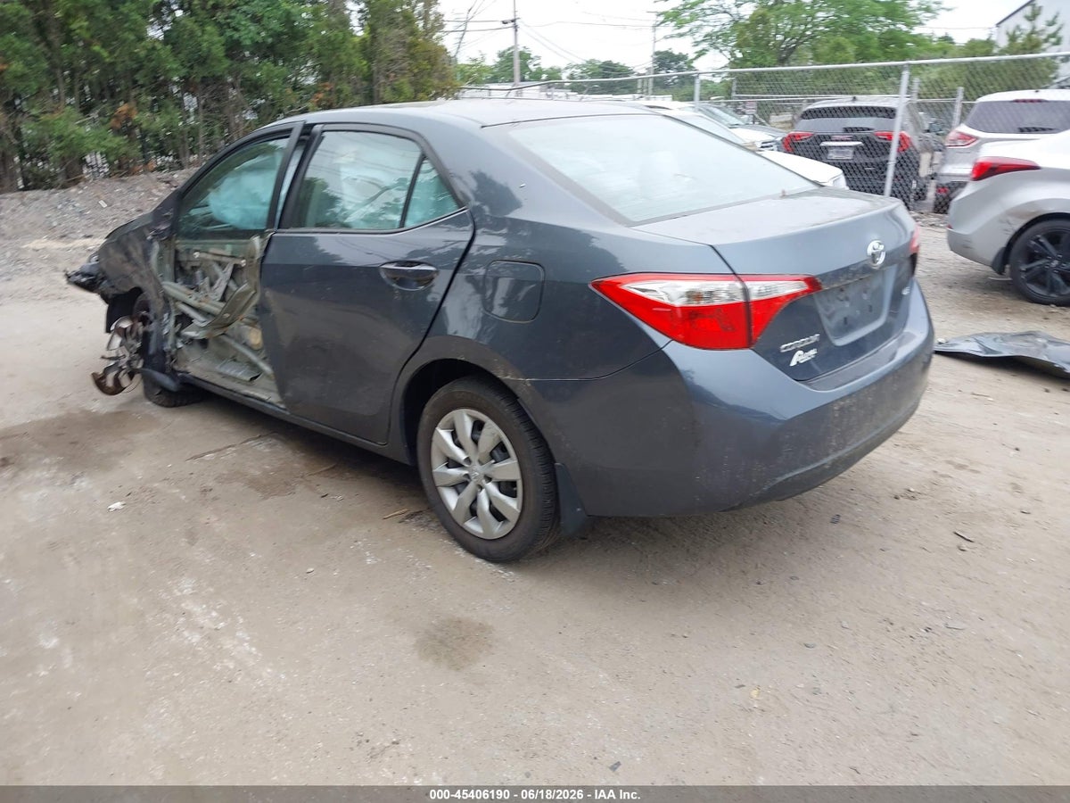 2014 TOYOTA COROLLA LE — снимка 3