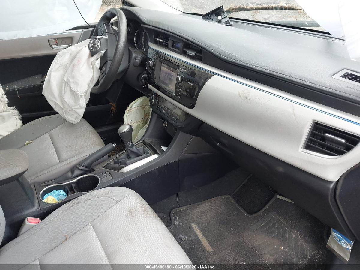 2014 TOYOTA COROLLA LE — снимка 5