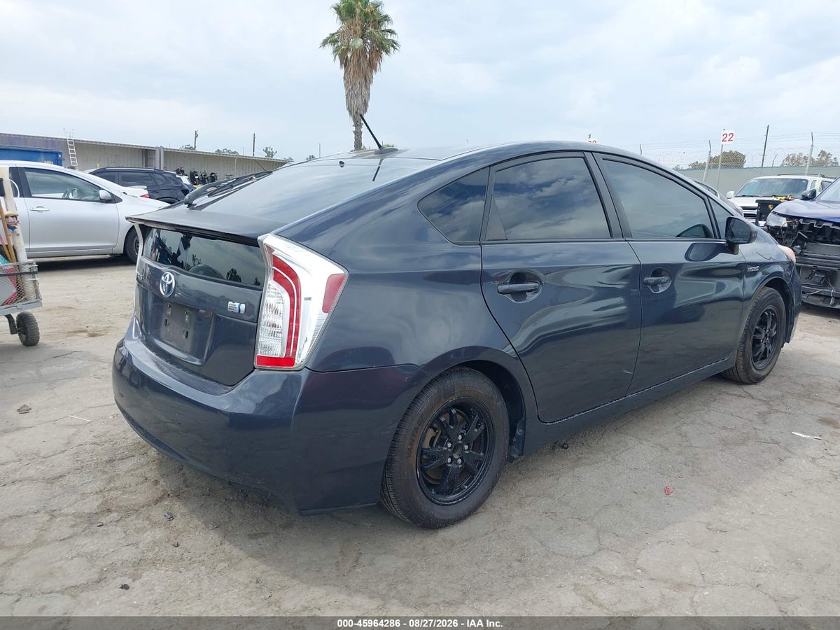 2012 TOYOTA PRIUS THREE — снимка 4