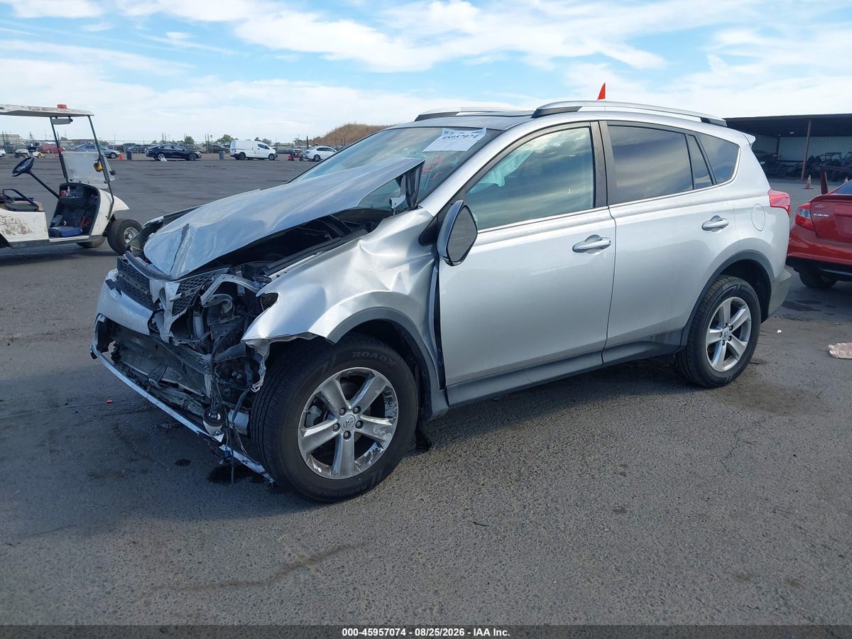 2014 TOYOTA RAV4 XLE — снимка 2