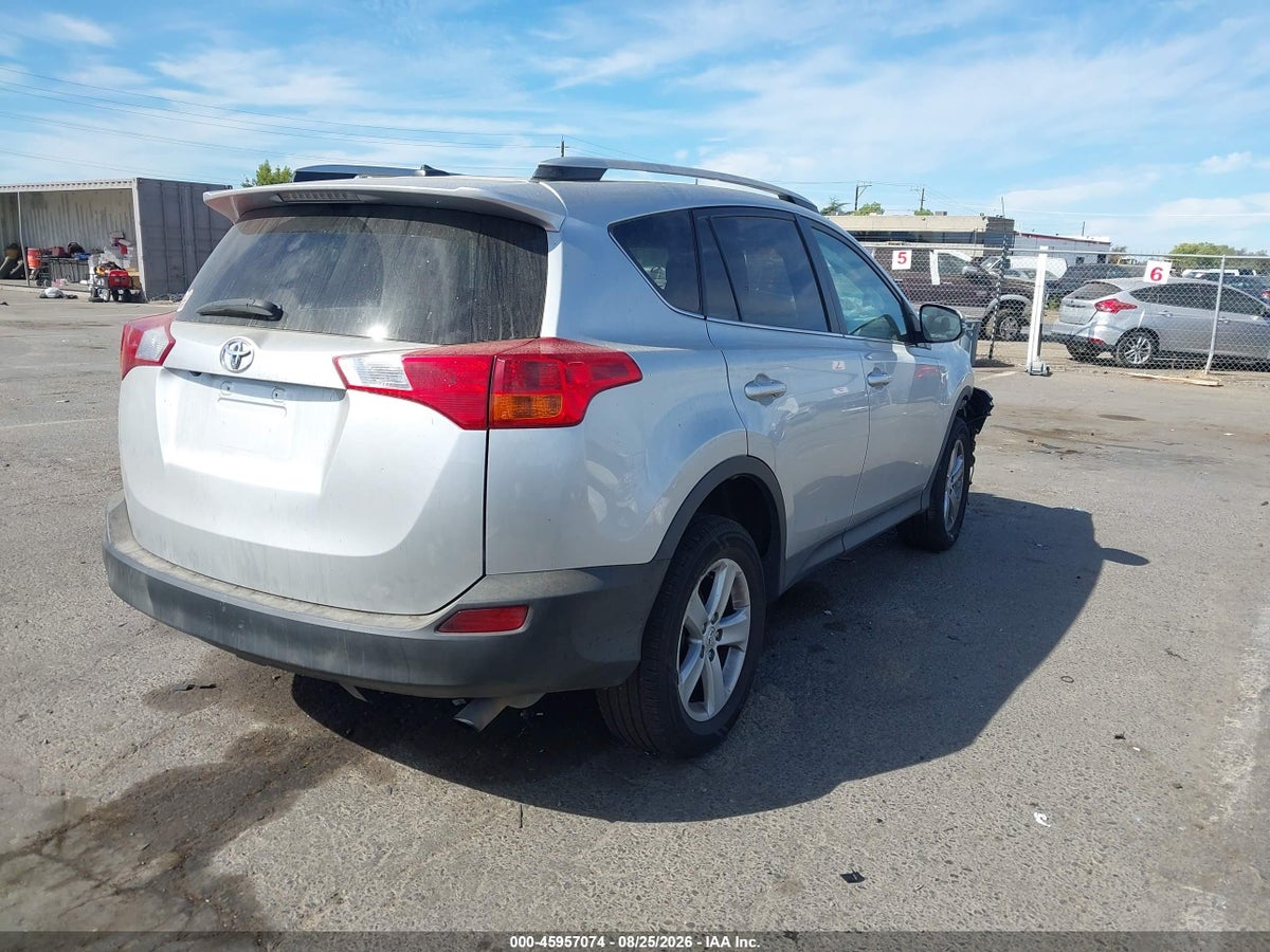 2014 TOYOTA RAV4 XLE — снимка 4