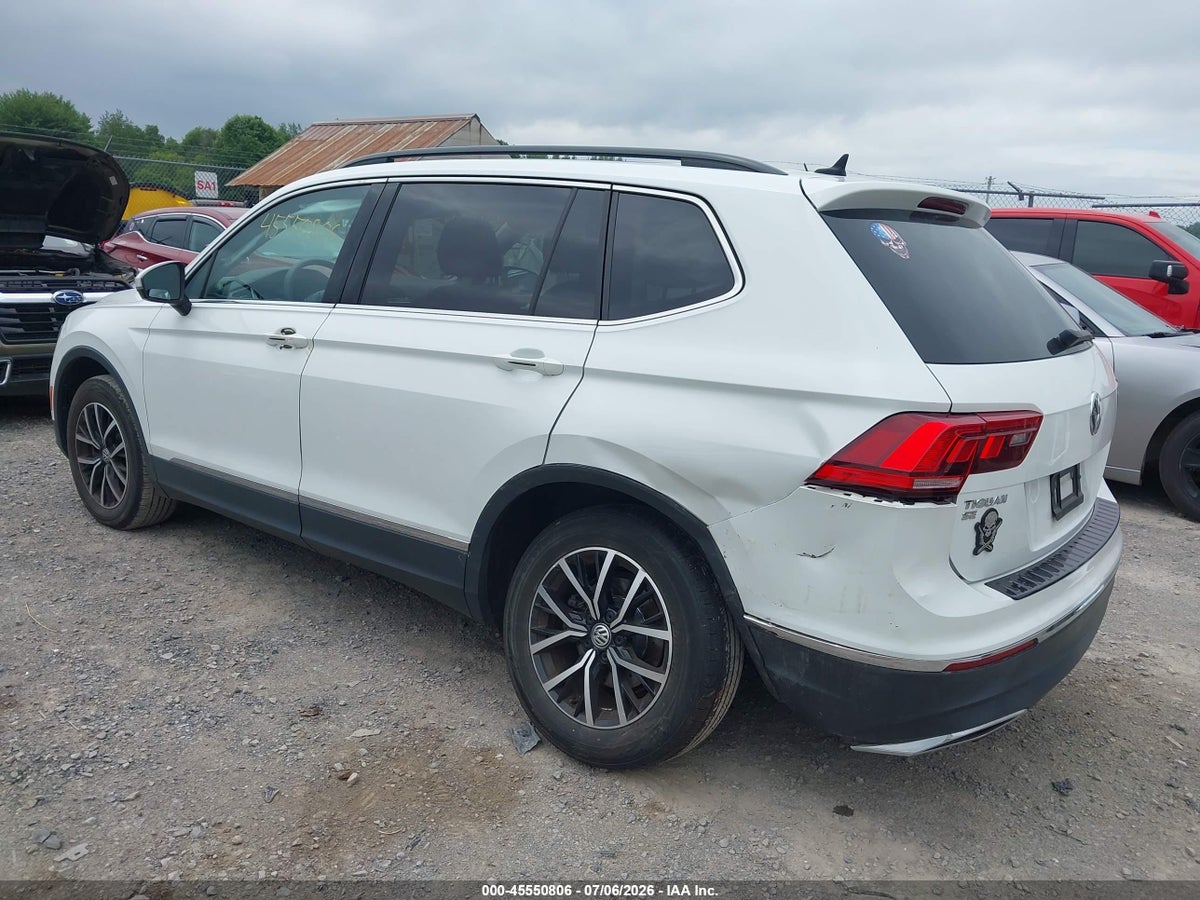 2021 VOLKSWAGEN TIGUAN 2.0T SE/2.0T SE R-LINE BLACK/2.0T SEL — снимка 3