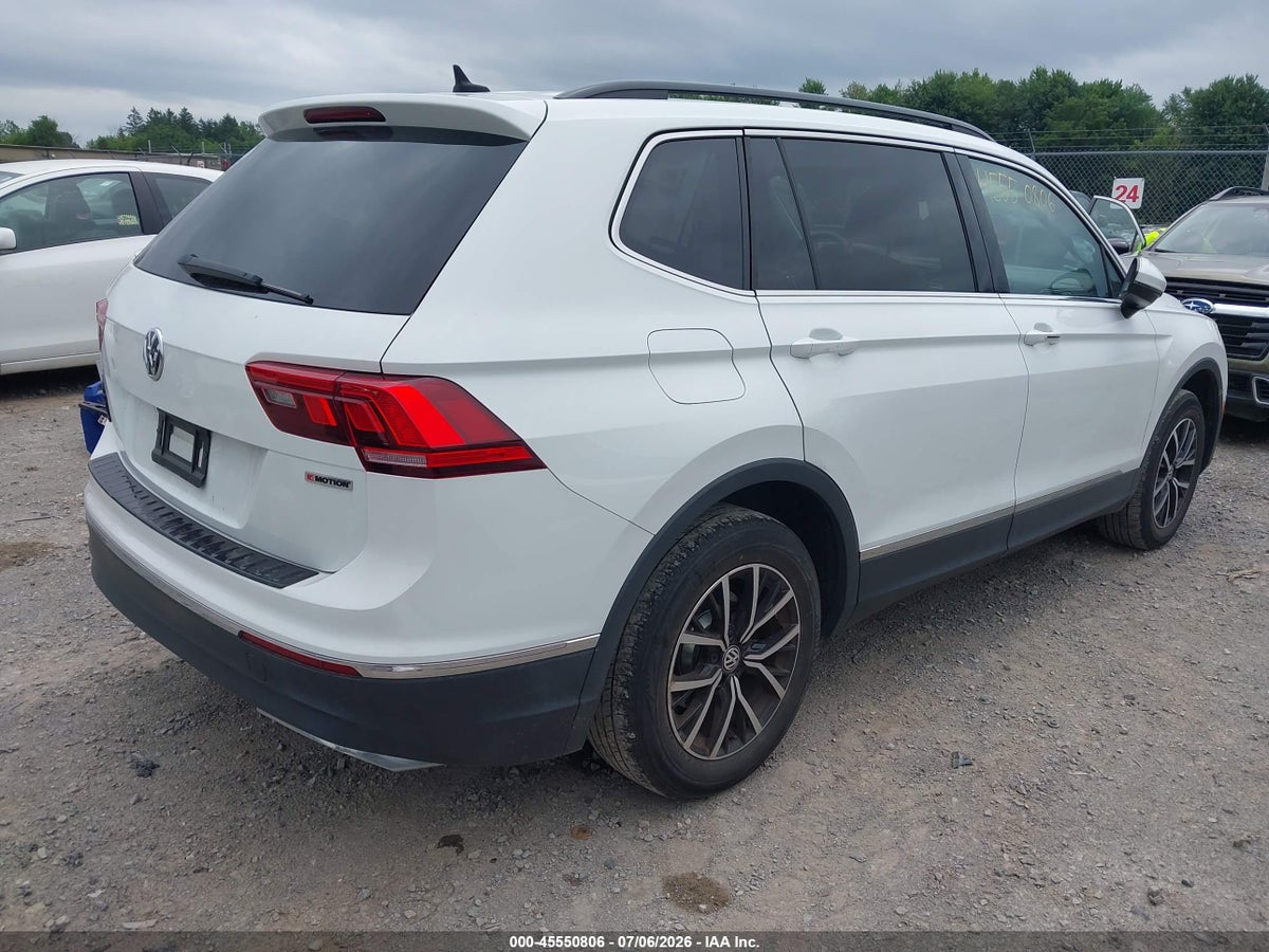 2021 VOLKSWAGEN TIGUAN 2.0T SE/2.0T SE R-LINE BLACK/2.0T SEL — снимка 4